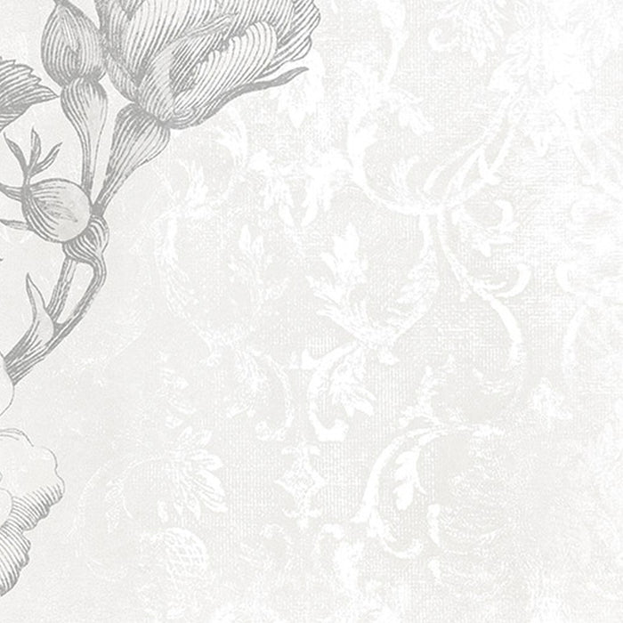 Vlies Fototapete | Baroque Grey | Größe 200 x 250 cm