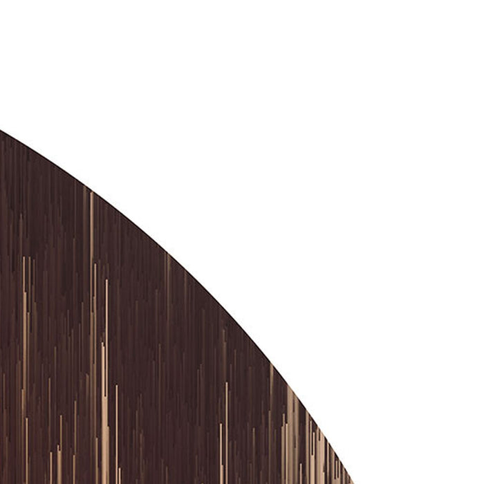 Komar | Selbstklebende Vlies Fototapete/Wandtattoo | Windlines Color | Größe 125 x 125 cm